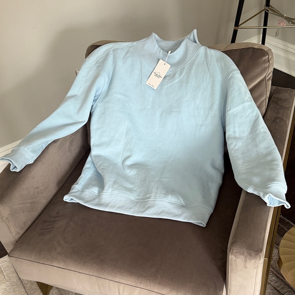 Light Blue Women's Sweatshirt